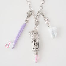 【Special Package】White Tooth Charm【Japan Jewelry】