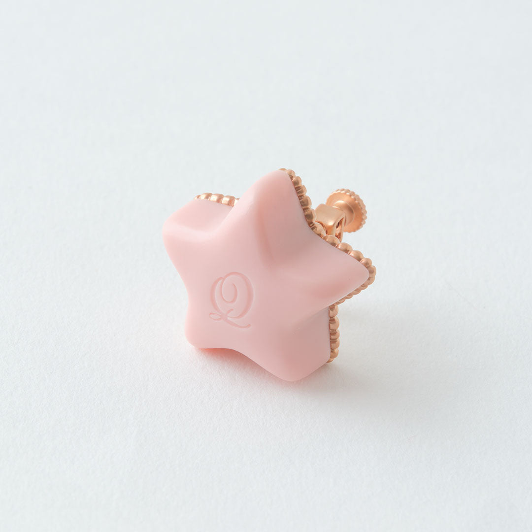 Étoile Chocolat Clip-On Earring (Light Pink / 1 Piece)【Japan Jewelry】