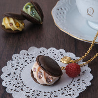 Brownie Macaron Charm【Japan Jewelry】