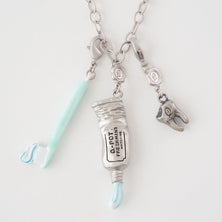 【Special Package】Toothbrush Charm (Peppermint)【Japan Jewelry】