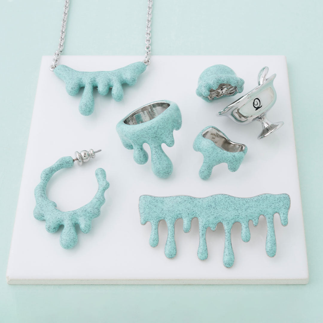 Melty Melt Necklace (Mint Chocolate)【Japan Jewelry】