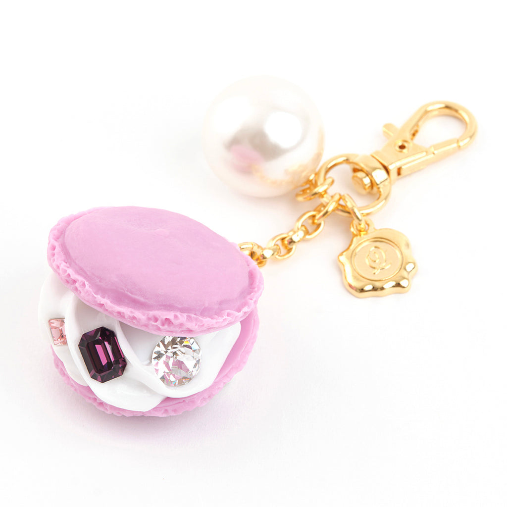 Jewel Blueberry Macaron Bag Charm【Japan Jewelry】