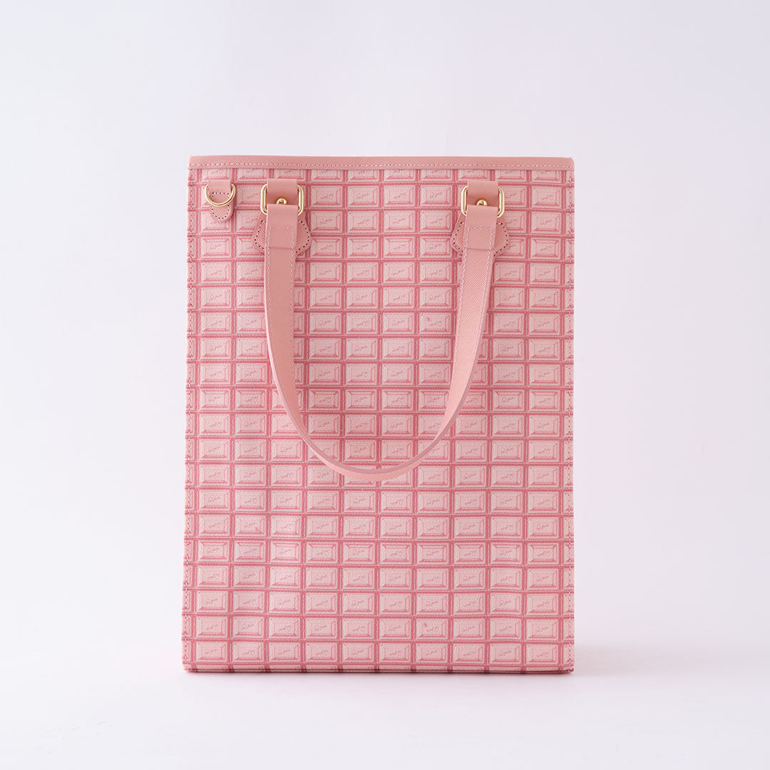 Strawberry Chocolate Square Tote Bag【Japan Jewelry】