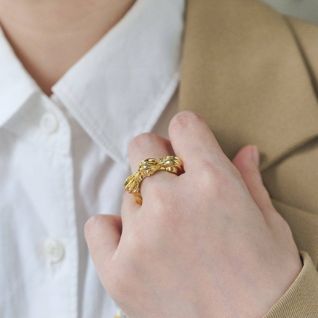 Golden Sweet Creamy Cream Ring【Japan Jewelry】 – Japan Jewelry