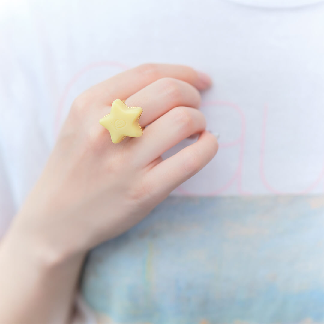 Étoile Chocolat Ring (Light Yellow)【Japan Jewelry】