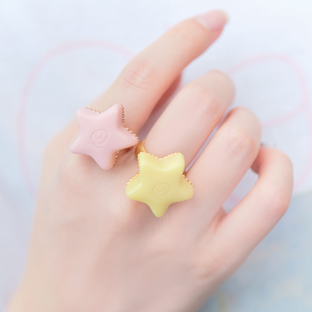 Étoile Chocolat Ring (Light Yellow)【Japan Jewelry】