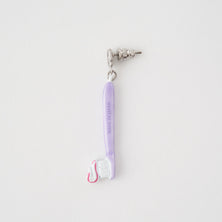 【Special Package】Toothbrush Pierced Earring (Strawberry Mint / 1 Piece)【Japan Jewelry】