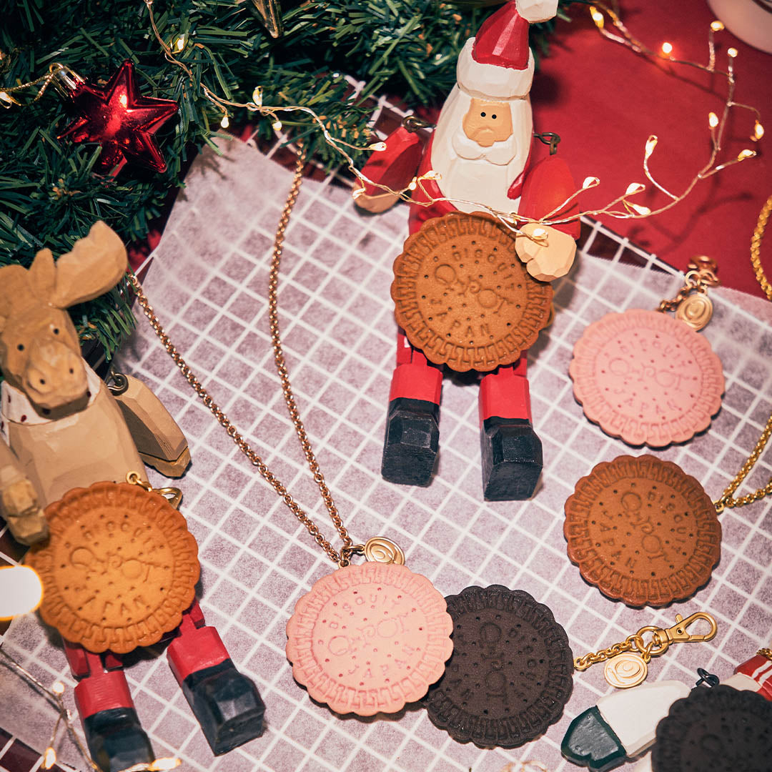 Q-pot. Original Freshly Baked Cookie Bag Charm (Caramel)【Japan