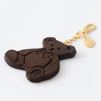 Freshly Baked Teddy Bear Cookie Bag Charm (Cocoa)【Japan Jewelry】