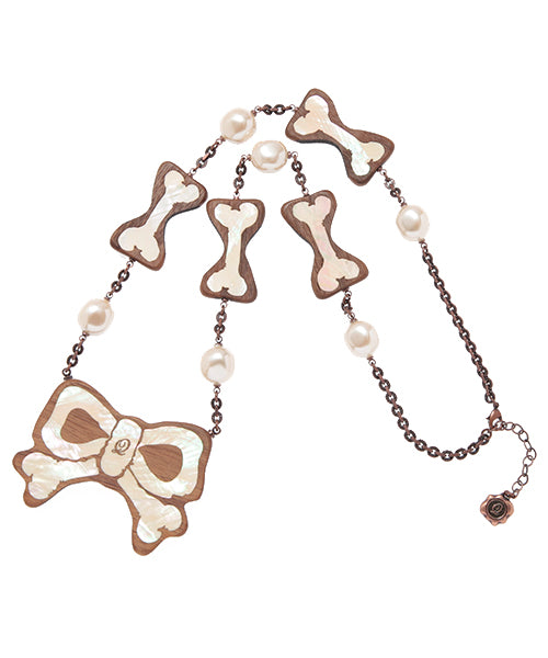 Rebone Bone Necklace【Japan Jewelry】