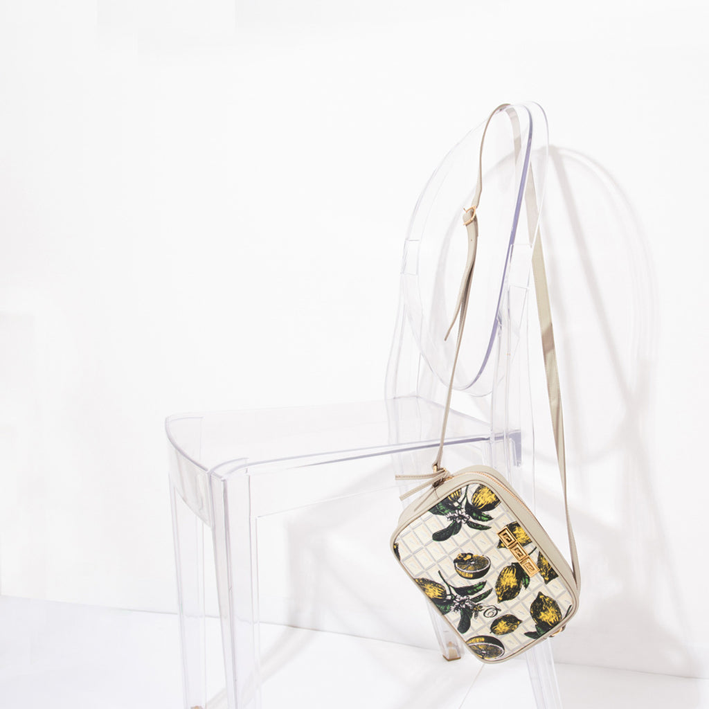 White Chocolate × Honey Lemon Mini Crossbody Bag【Japan Jewelry】