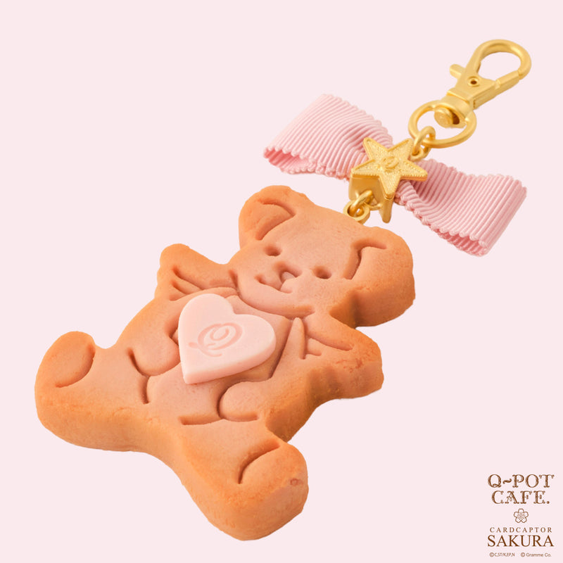 【Cardcaptor Sakura Collaboration】Sakura’s Teddy Bear Cookie Bag Charm【Japan Jewelry】