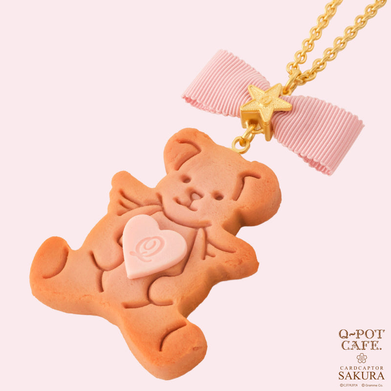 【Cardcaptor Sakura Collaboration】Sakura’s Teddy Bear Cookie Necklace【Japan Jewelry】