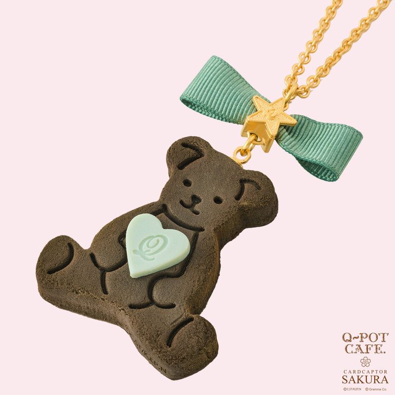 【Cardcaptor Sakura Collaboration】Syaoran's Teddy Bear Cookie Necklace【Japan Jewelry】