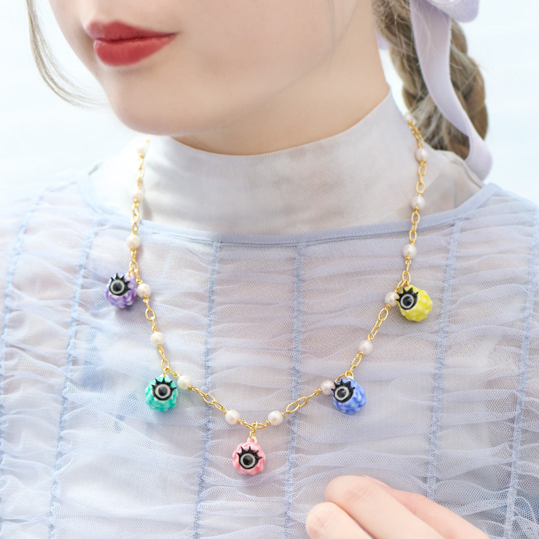 Melty Monster Party Necklace【Japan Jewelry】