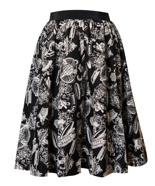 Patisserie Q-pot. Skirt (Black)【Japan Jewelry】