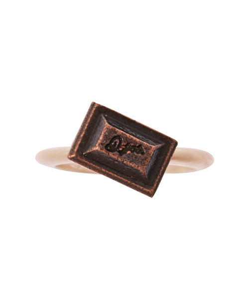 Chocolate Lovers Rings Set (Pink / US5)【Japan Jewelry】