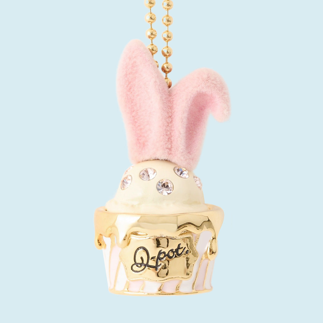 Topping Ice Cream Charm (Vanilla)【Japan Jewelry】
