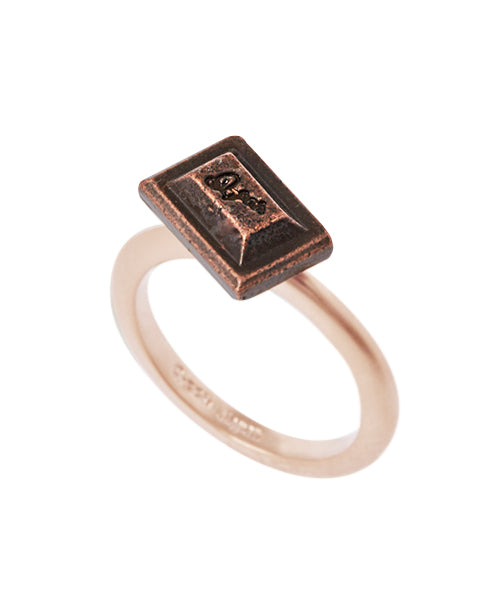 Chocolate Lovers Rings Set (Pink / US5)【Japan Jewelry】