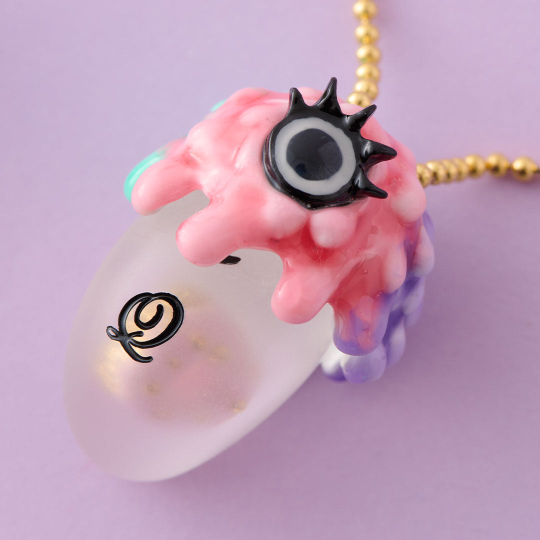 Trick Ghost “Melty Monster” Necklace Set【Japan Jewelry】