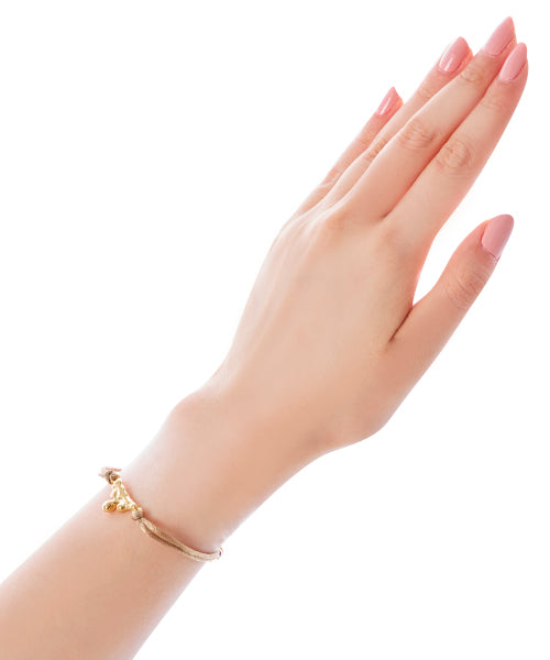Melty Good Luck Bracelet (Gold)【Japan Jewelry】