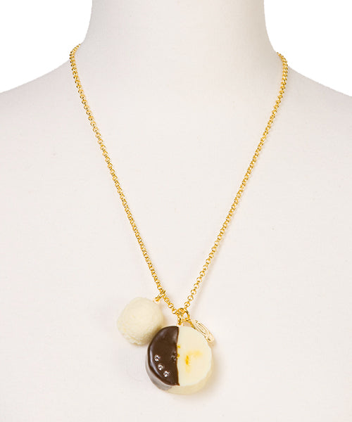 Chocolate Covered Banana Necklace【Japan Jewelry】