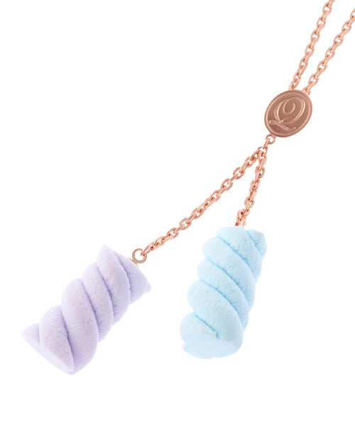 Marshmallow Lariat Necklace【Japan Jewelry】