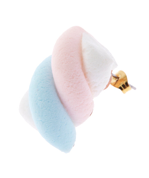Marshmallow Earring (Single)【Japan Jewelry】