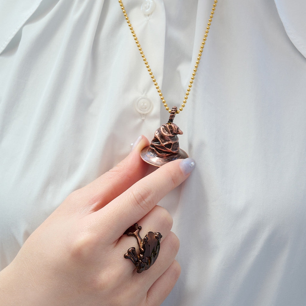 Harry Potter Collaboration】Sorting Hat Necklace【Japan Jewelry