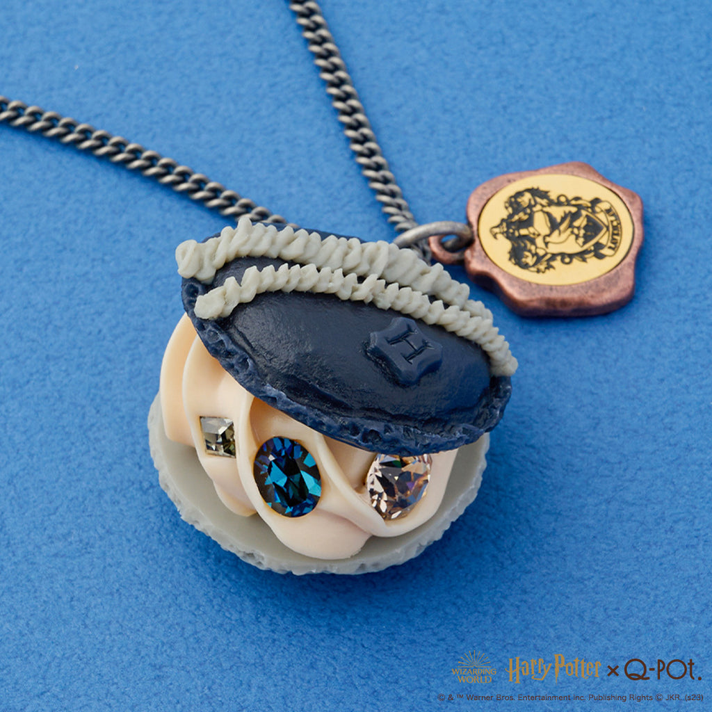 【Harry Potter × Q-pot. collaboration】Ravenclaw Macaron Necklace【Japan Jewelry】