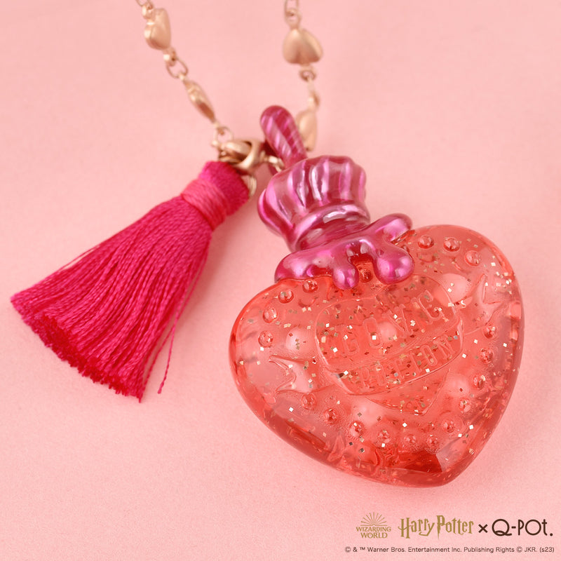 【Harry Potter × Q-pot. collaboration】Sparkling Love Potion Necklace【Japan Jewelry】