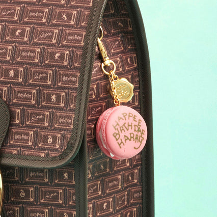 【Harry Potter × Q-pot. collaboration】HAPPEE BIRTHDAE HARRY Macaron Bag Charm【Japan Jewelry】