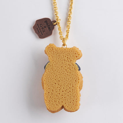 【Harry Potter × Q-pot. collaboration】Ravenclaw Bear Cookie Necklace【Japan Jewelry】