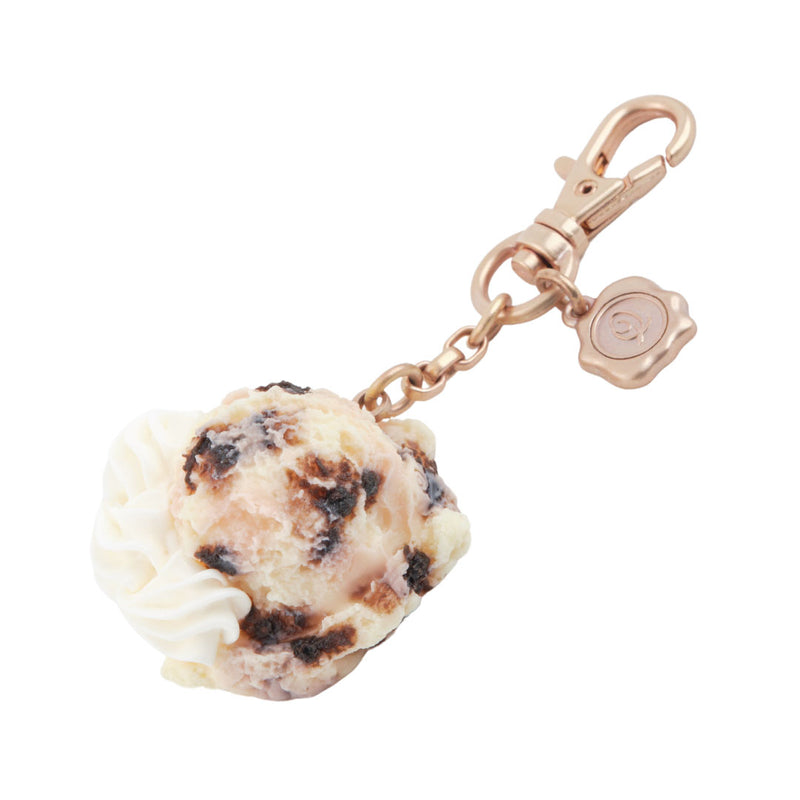 Strawberry Chocolate Ice Cream with Whipped Cream Bag Charm【Japan Jewelry】