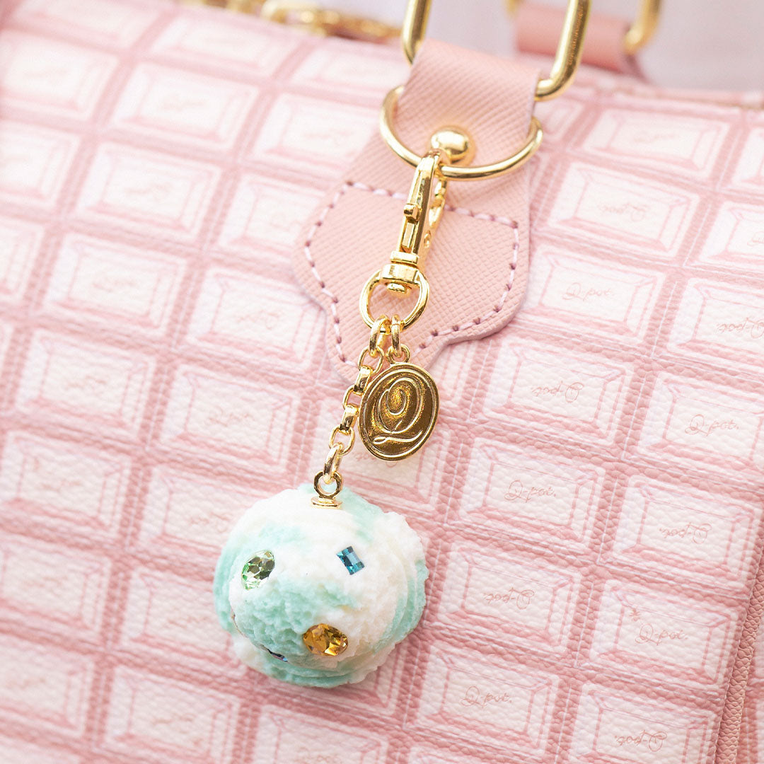 KIRA KIRA Mint & Vanilla Ice Cream Bag Charm【Japan Jewelry】