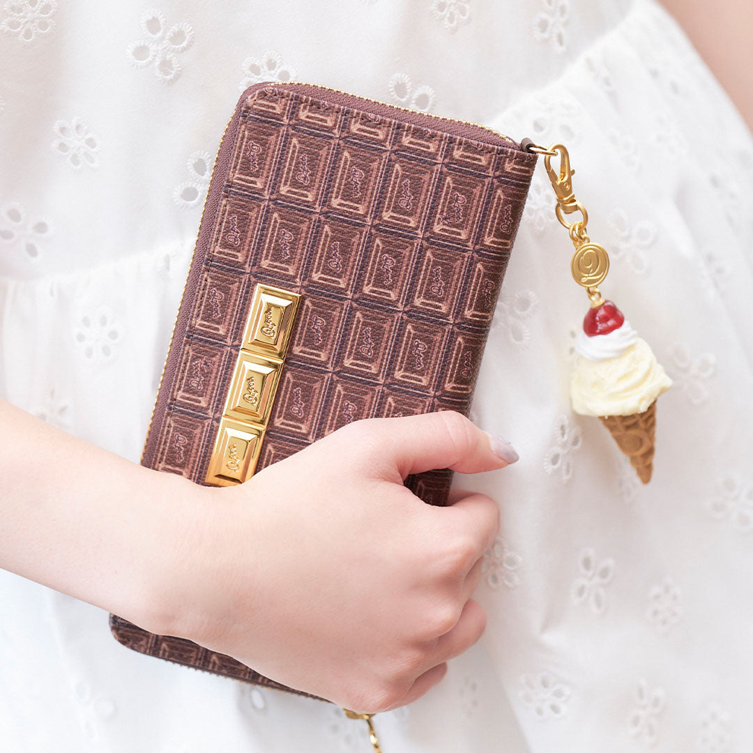 Cherry Whipped Cream Vanilla Ice Cream Bag Charm【Japan Jewelry】
