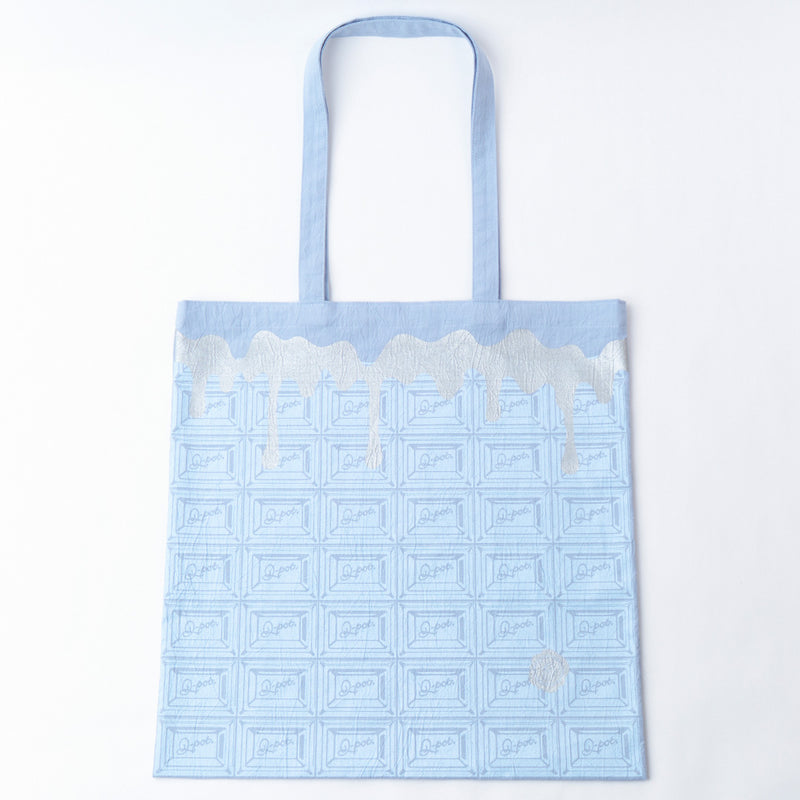 Sea Salt Chocolate Washer Fabric Tote Bag【Japan Jewelry】