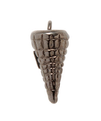 Waffle Cone Charm (Black)【Japan Jewelry】