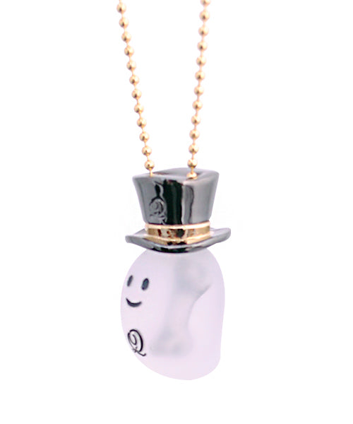 Trick Ghost Ate Meat Chop Necklace【Japan Jewelry】