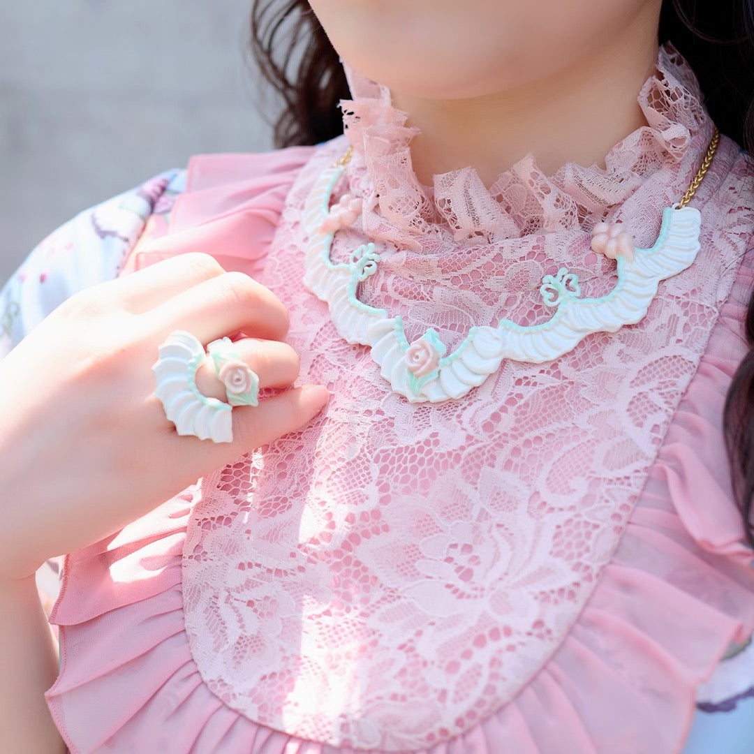 Rose Cream Ring【Japan Jewelry】