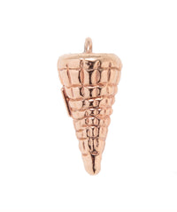 Waffle Cone Charm (Pink Gold)【Japan Jewelry】