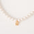 Q Pearl Ribbon Necklace (Classic Black)【Japan Jewelry】