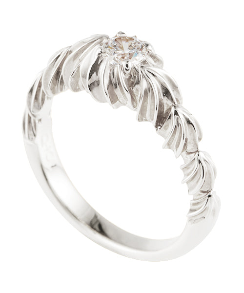 【18K Gold / Order Jewelry】Secret Sugar & Whipped Cream Diamond Ring【Japan Jewelry】