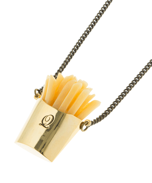 Lucky French Fries Necklace【Japan Jewelry】