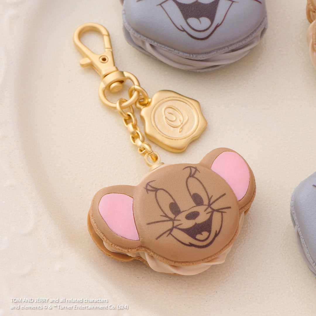 TOM and JERRY Collaboration】JERRY/Macaron Bag Charm【Japan