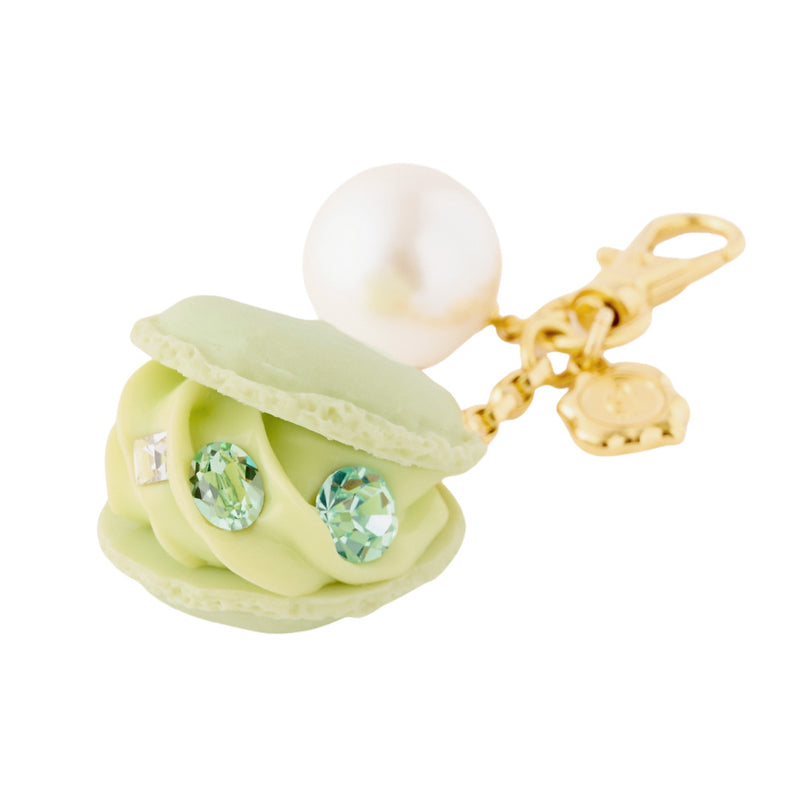 Creamy Honeydew Macaron Bag Charm【Japan Jewelry】