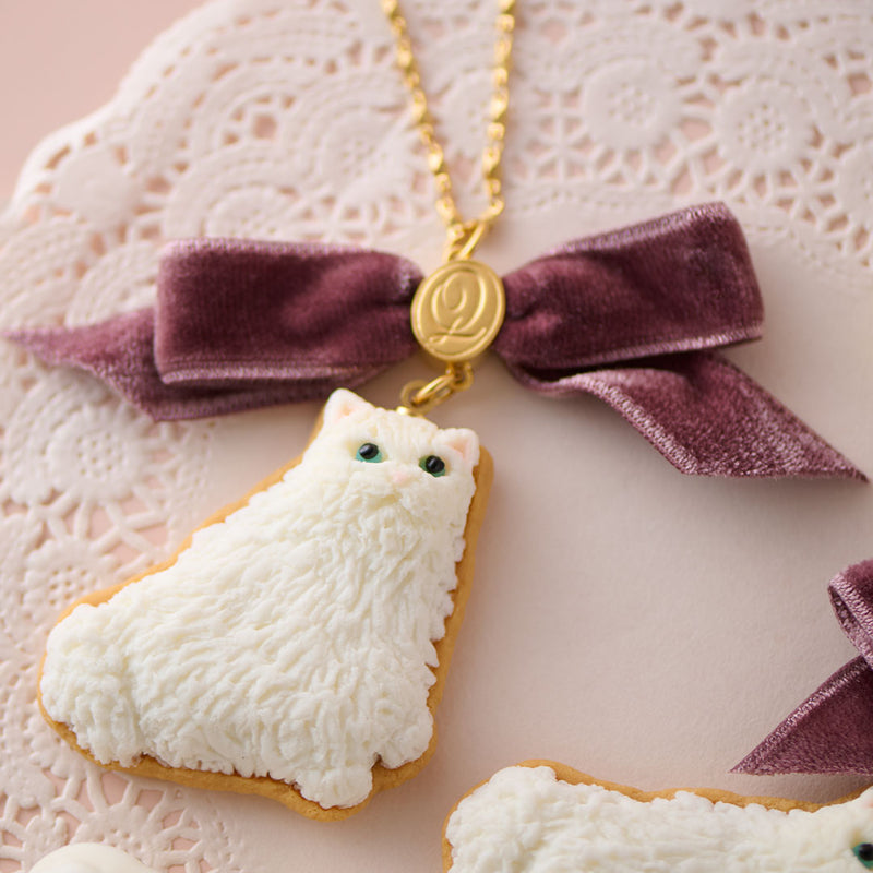 Persian Cat Sugar Cookie Necklace【Japan Jewelry】