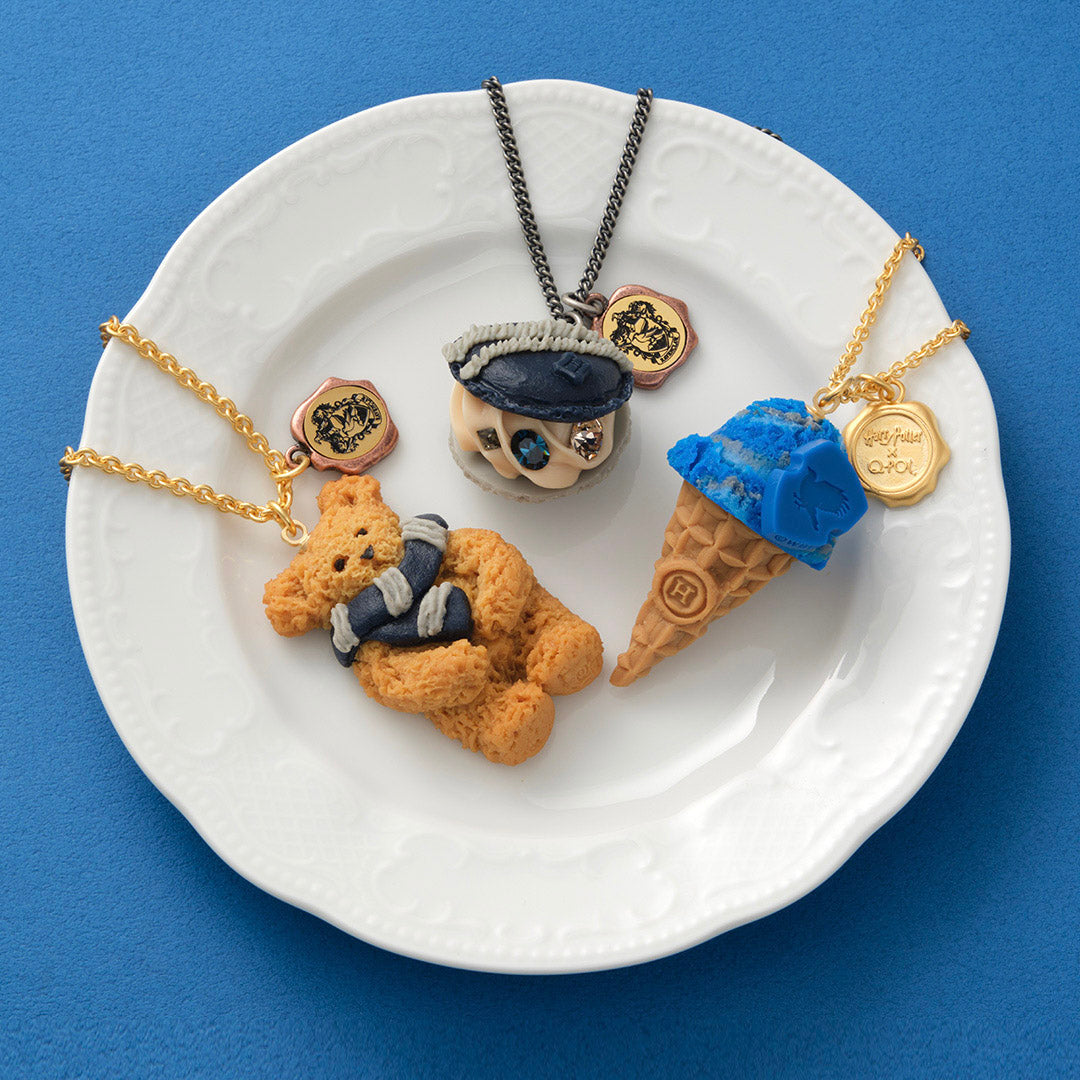 【Harry Potter × Q-pot. collaboration】Ravenclaw Ice Cream Necklace【Japan Jewelry】