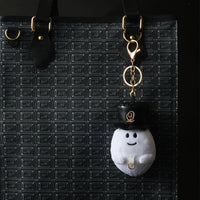 Silk Hat Ghost Plush Keychain【Japan Jewelry】