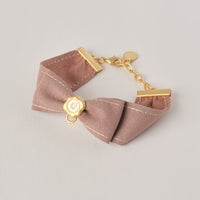 Selectable Happiness Suede Ribbon Bracelet【Japan Jewelry】